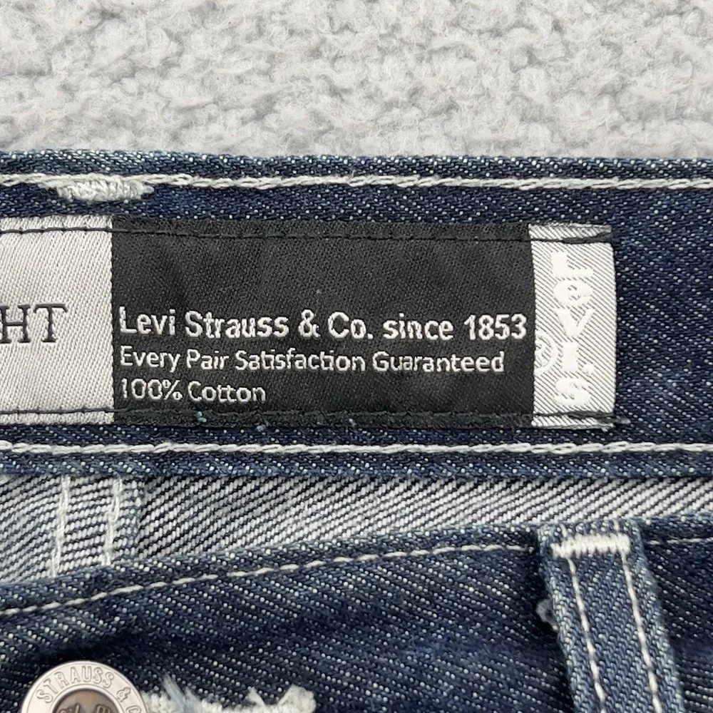 Levi's SilverTab‎ Relaxed Straight Fit Jeans 100% Cotton Men's Size 30x30 Blue